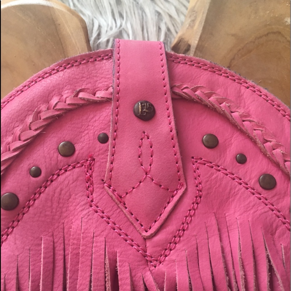 LIBERTY Black Pink Fringe Heeled Western Boots - Picture 4 of 7